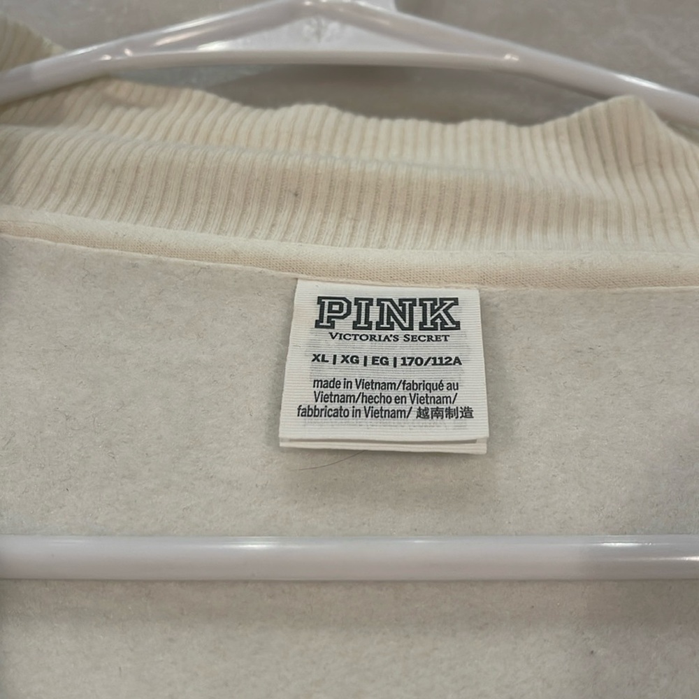 3/4 half zip long sleeve Victoria Secret pullover